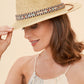 Thalia Hat by Powder UK in Vanilla with Chevron Shimmer