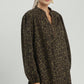 Animal Print Mini Dress by Umgee in Olive