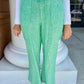 Ankle Pant by Pure Amici in Leaf