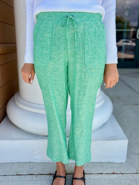 Ankle Pant by Pure Amici in Leaf