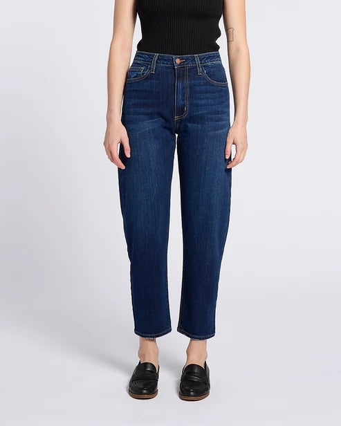 Modena High Rise Tapered Jean By Letter to Juliet in Dark