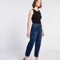 Modena High Rise Tapered Jean By Letter to Juliet in Dark