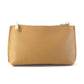 Leather Crossbody Handbag by Pretty Persuasions in Tan