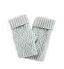 Fingerless Gloves by Mitchie's Matchings in Light Grey