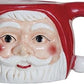Santa Stoneware Mug by Creative Co-op