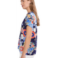 The Janie Favorite Short Sleeve V-Neck Tee by Johnny Was in Tiana Scarf