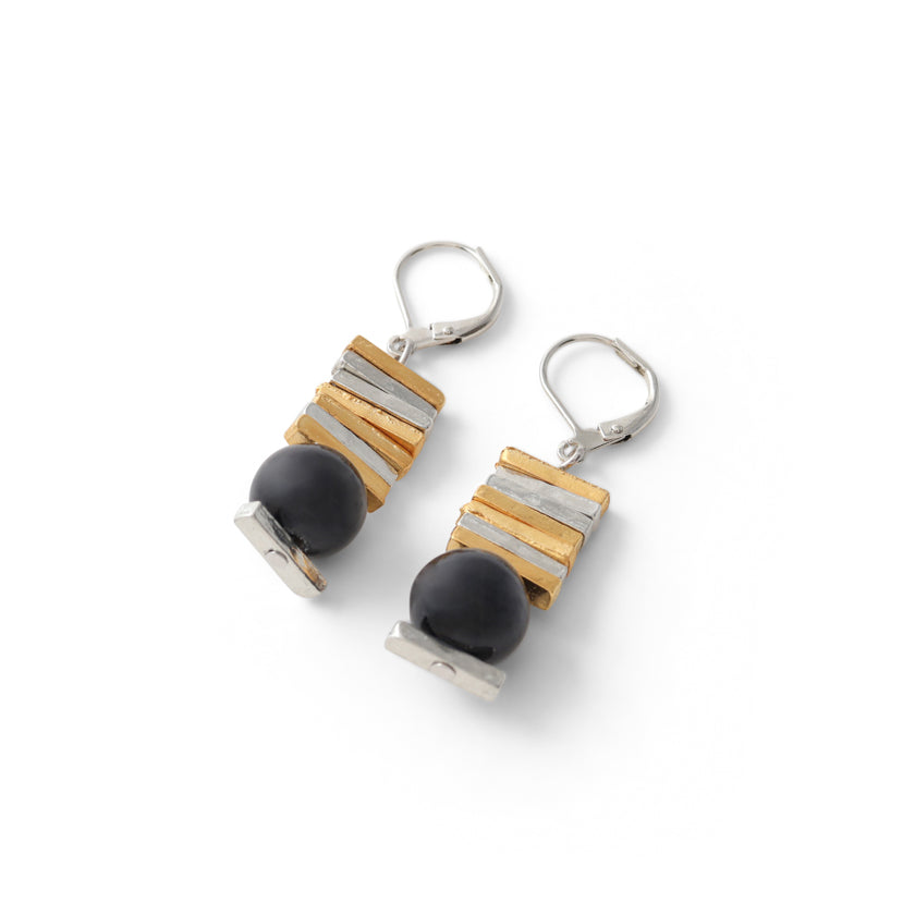 Morris Earring by Anne-Marie Chagnon in Ink