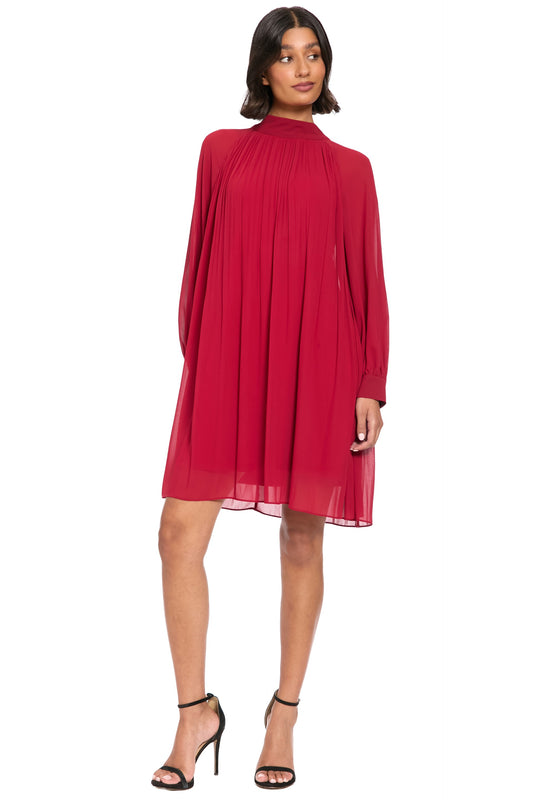 Dress by Donna Morgan in Rio Red