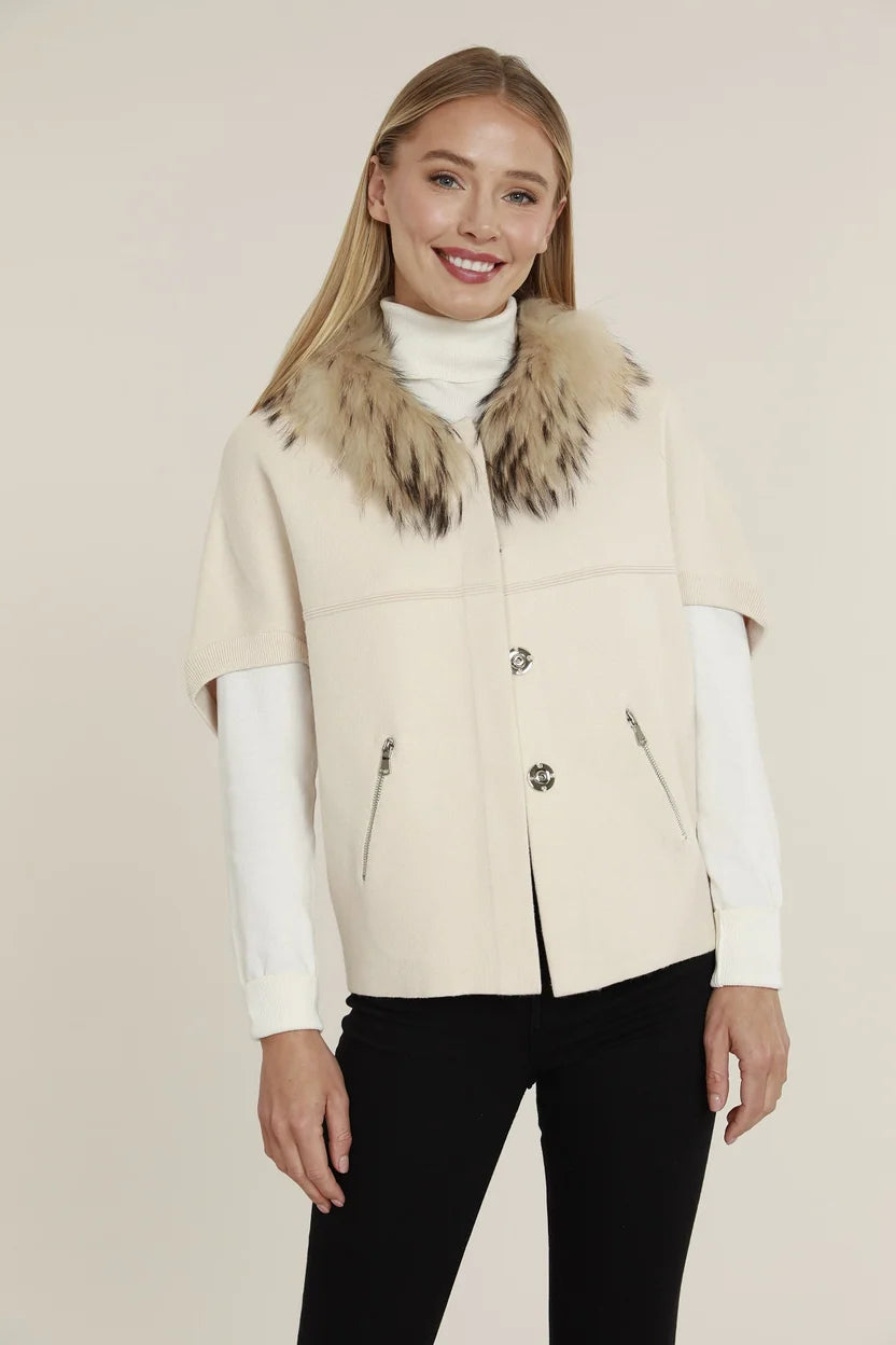 Cardi by Dolce Cabo in Creme