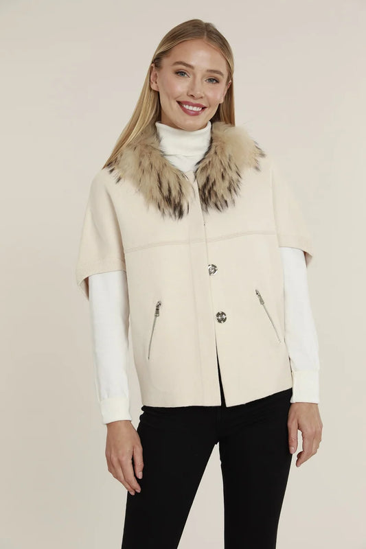 Cardi by Dolce Cabo in Creme