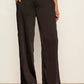 Spotlight Satin Trouser by Sanctuary in Black