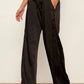 Spotlight Satin Trouser by Sanctuary in Black