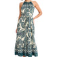 Dress by Donna Morgan in Navy/Green