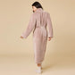 DreamPlush Wrap Robe by Softies in Coco