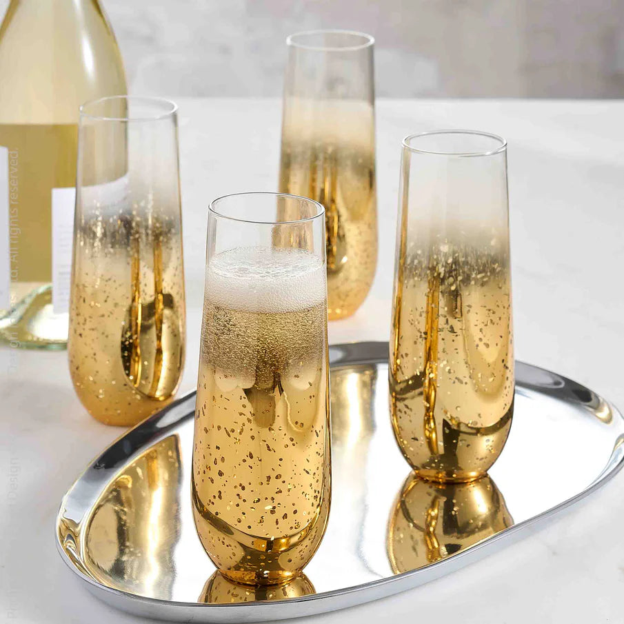 Chevalier™ champagne flute by Design Ideas