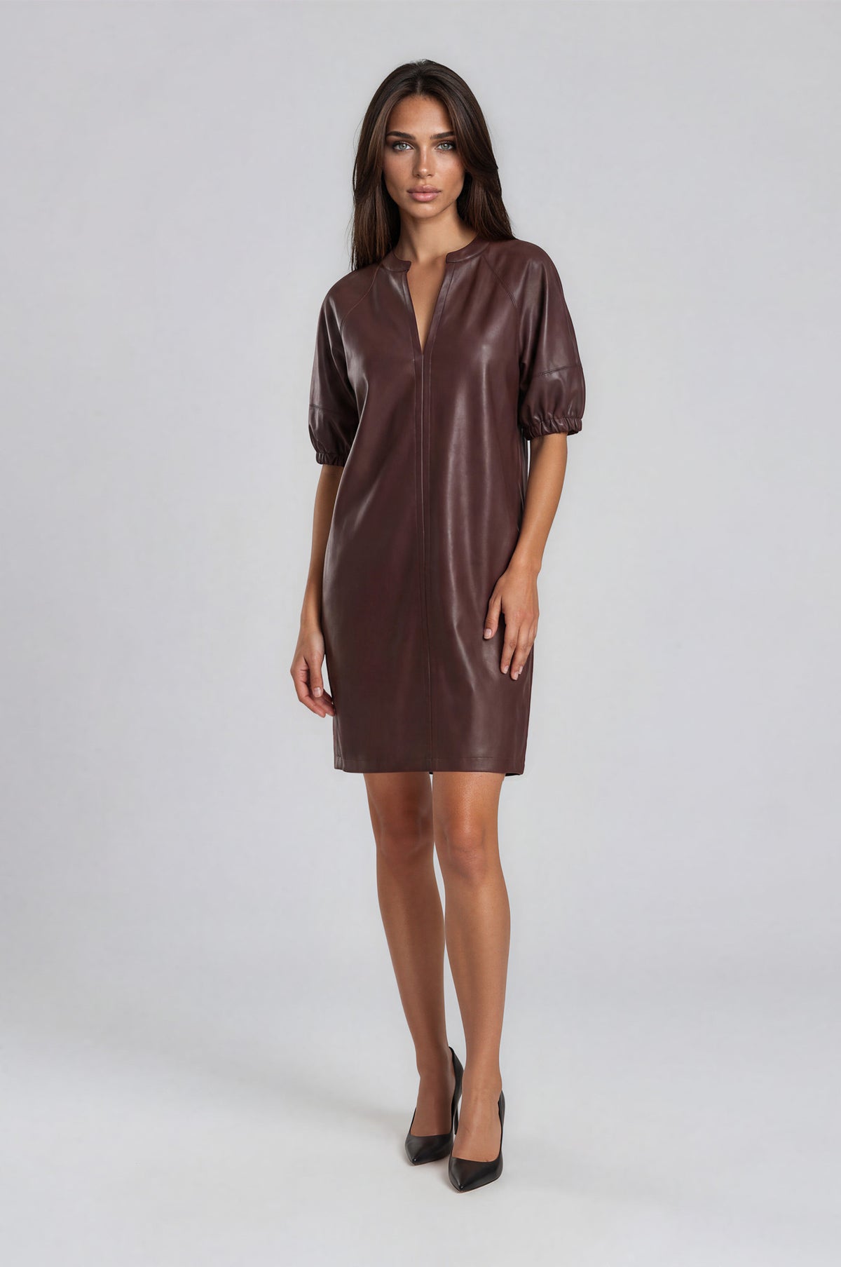 Dress by Scapa Lauren Perre in Burgundy