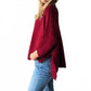 Boho Sweater by Kerisma in Cherry Red