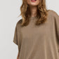 Oversized Shimmering Sleeveless Sweater by Summum in Funghi