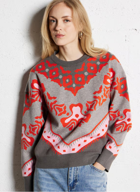Pavaro Sweater by Suncoo in Grey