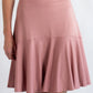 Knit Crepe Wilder Skirt by Revir in Faded Rose
