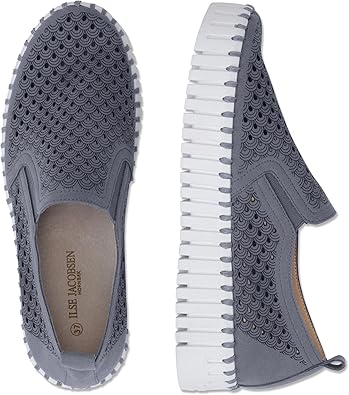 Tulip Platform Shoe by Ilse Jacobsen in Blue Grey