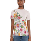 The Janie Favorite Short Sleeve Crew Neck Tee by Johnny Was in Orlaya