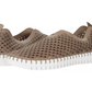Slip-on Tulip Flat Shoe by Ilse Jacobsen in Falcon