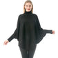 Brighton Poncho by Pretty Persuasions in Black