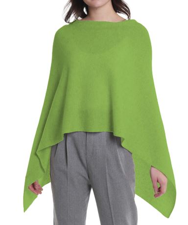 Topper by InCashmere in Green Zest