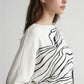 Amellia River Print Top by Wild Cosmos in Black Mix