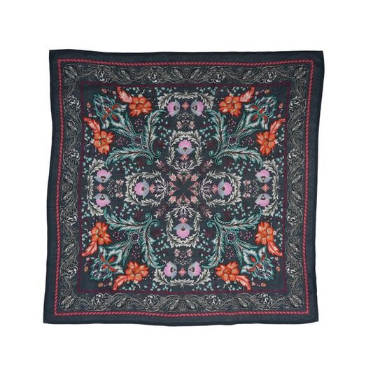 Scarf by Vismaya Scarves in Midnight Black