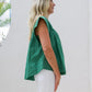 Anne Blouse by Ex Voto in Comfrey Green