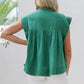 Anne Blouse by Ex Voto in Comfrey Green