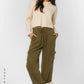 Lynlee Pants by Velvet Heart in Pesto Green