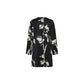 Meadow Short Dress by InWear in Black Painted Flower