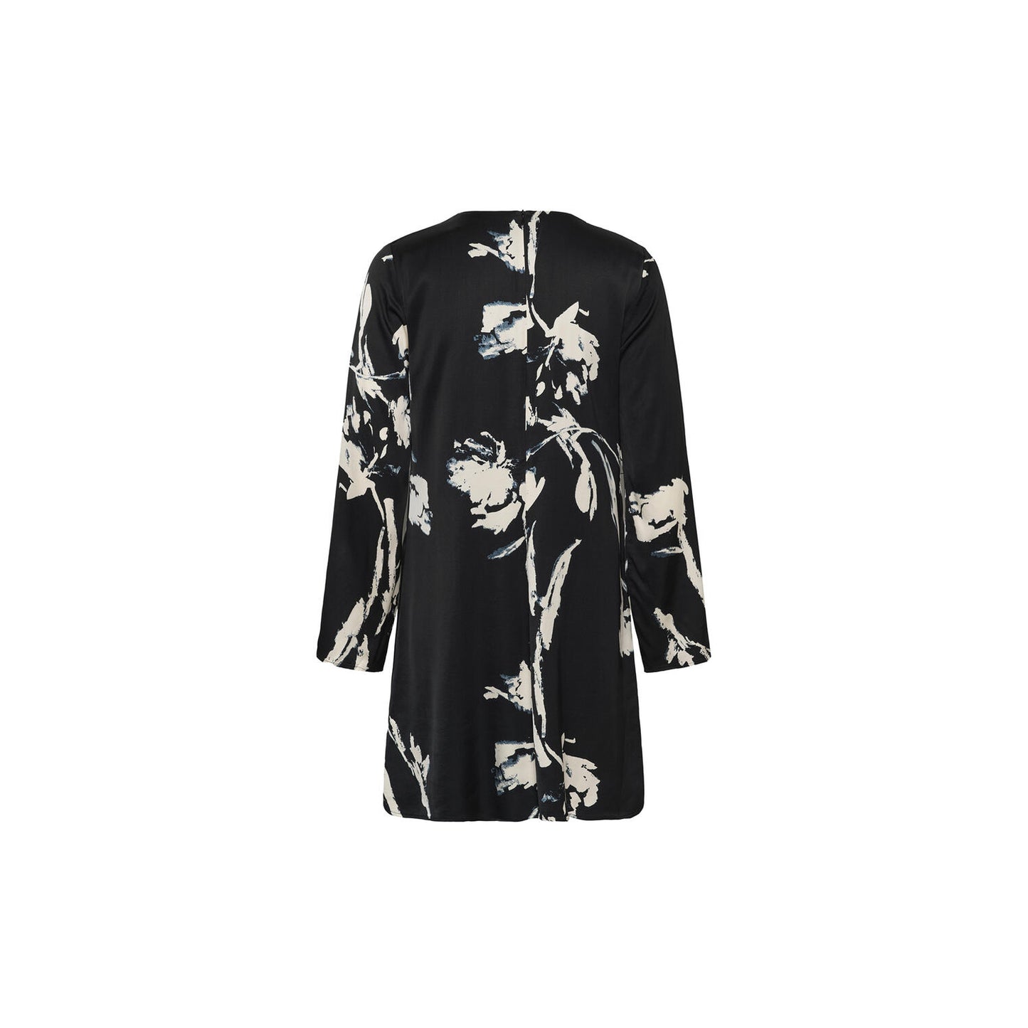 Meadow Short Dress by InWear in Black Painted Flower