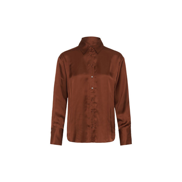 Pauline Shirt by InWear in Brandy Brown
