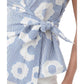 Avant Top by Trina Turk in Cobalt Cove/Whitewash