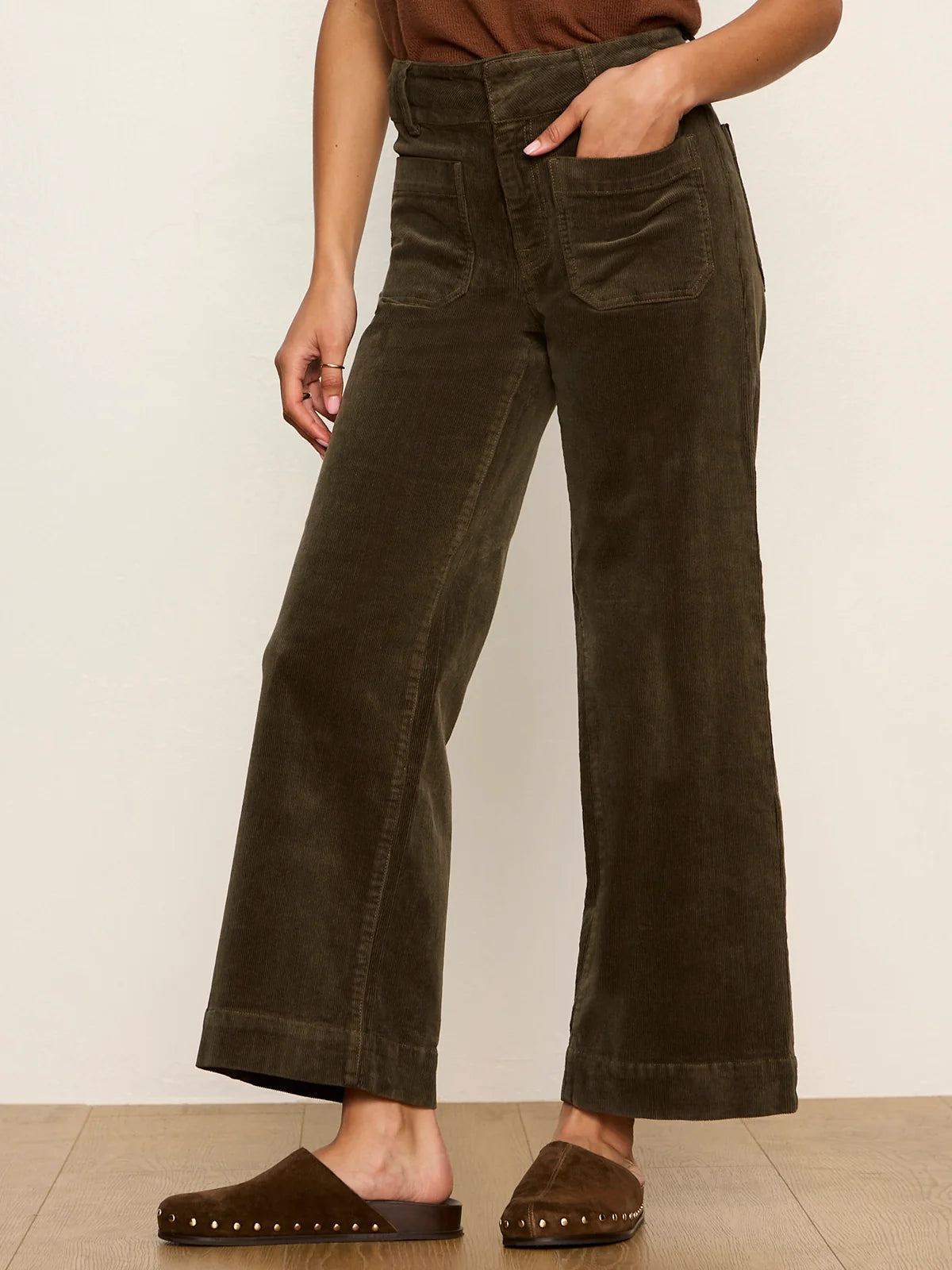 Chelsea Wide Leg Pant by Sanctuary in Kalamata