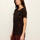 The Perfect Tee by Sanctuary in Cocoa Paisley