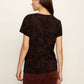The Perfect Tee by Sanctuary in Cocoa Paisley