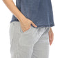 Stripe Pant by Flora Ashley in Navy