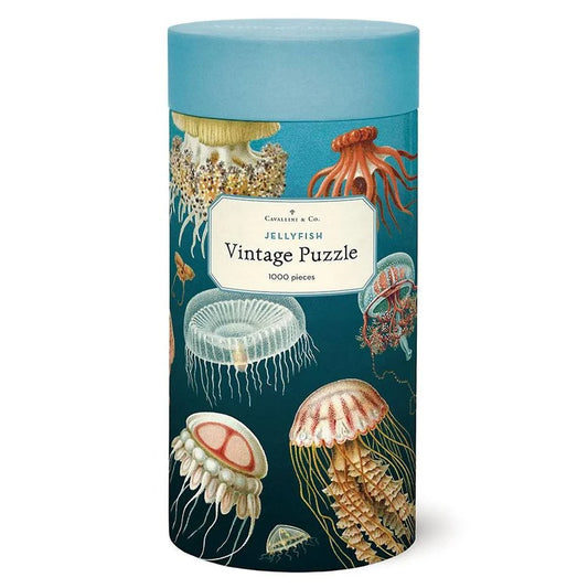 1000 Piece Jellyfish Puzzle by Cavallini Papers & Co