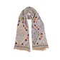 Scarf by Vismaya Scarves in Brown