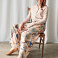 Hummingbird Palazzo Pants by One Hundred Stars in Nude