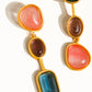 Delia 18K Gold Vintage Mismatch Drop Earring by Flanerie by MAIQ