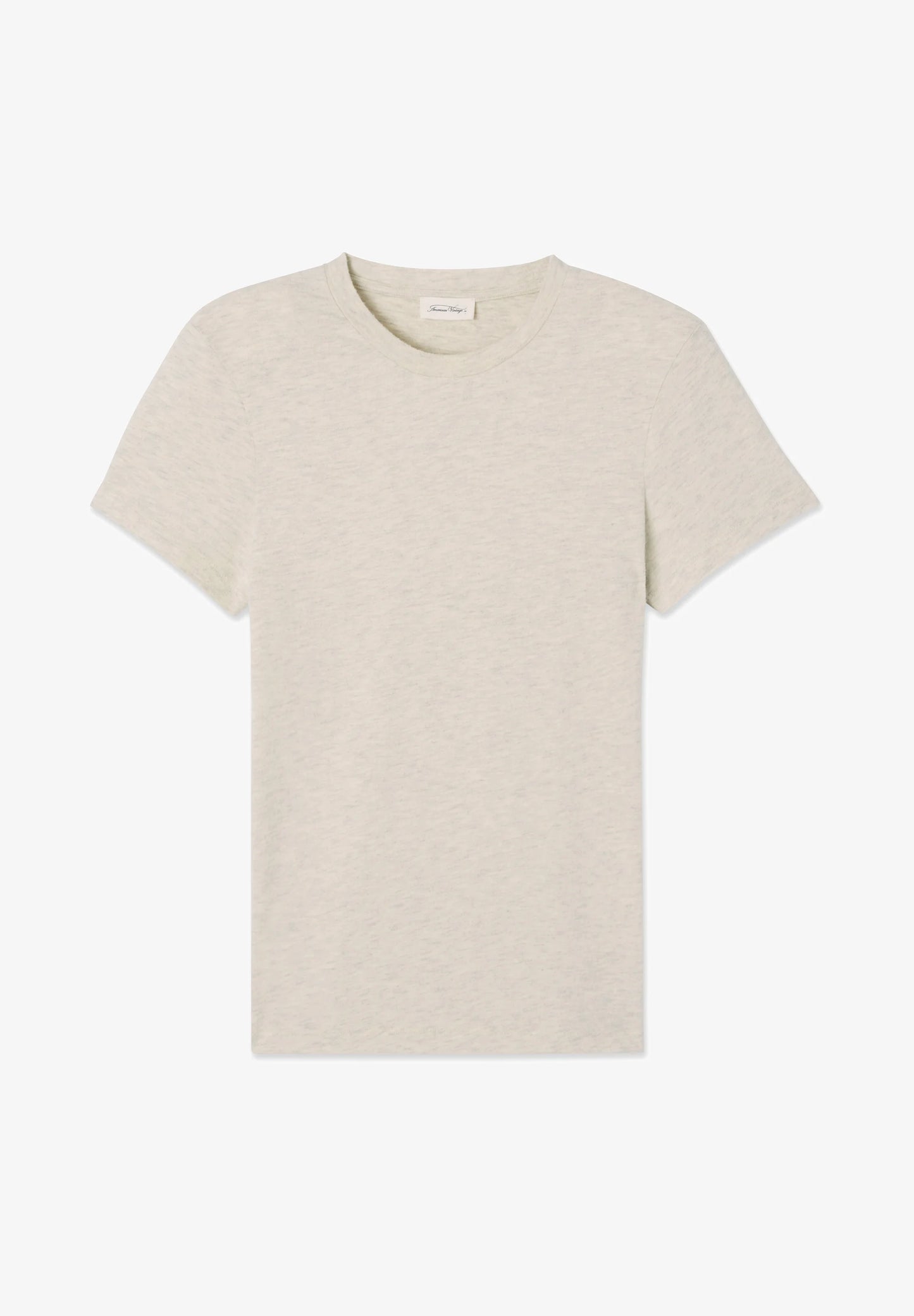 YPAWood Tee by American Vintage in Gris Chine