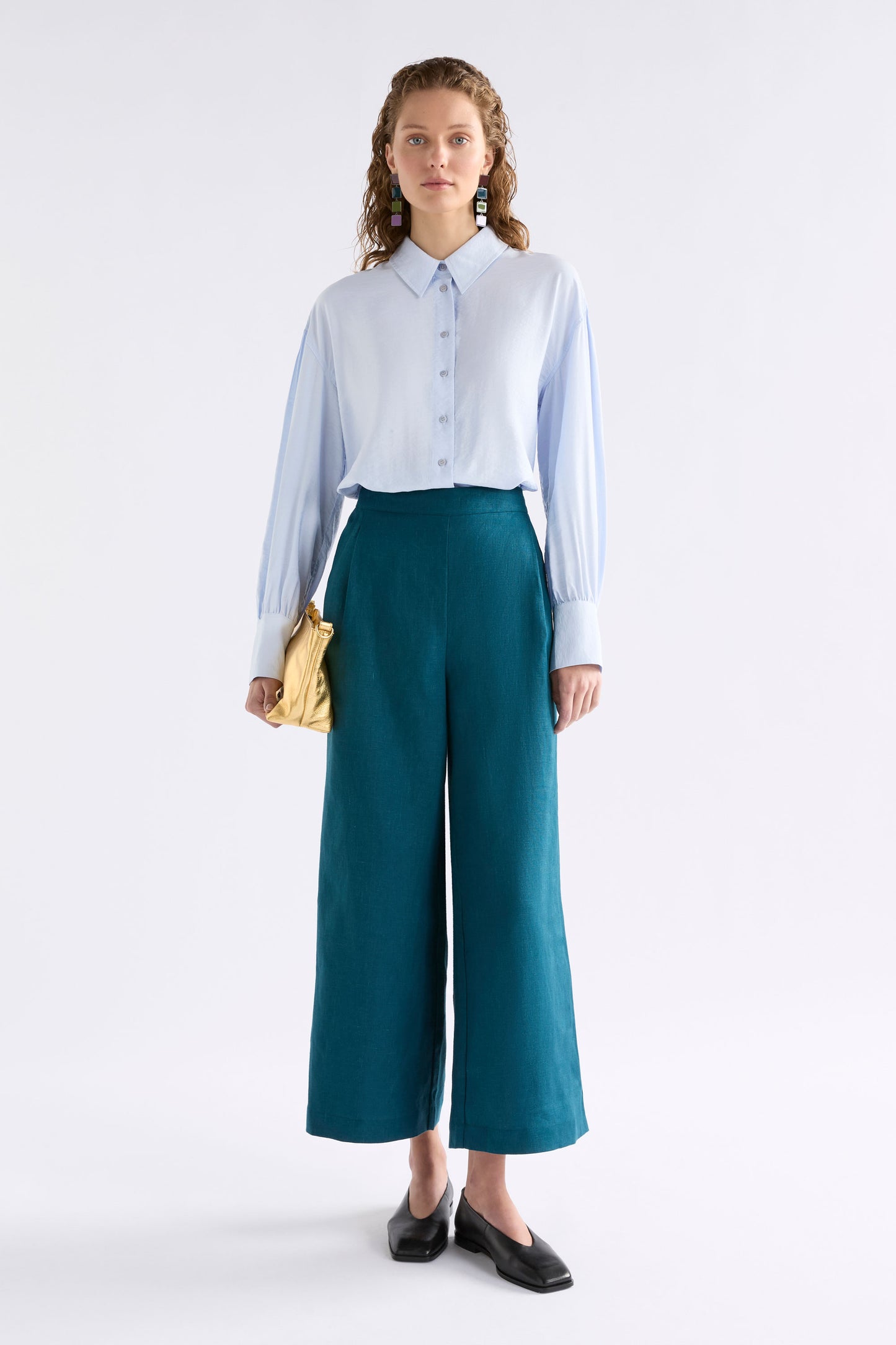 Pressa Shirt by ELK in Pearl Blue