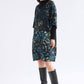 Kallio V-Neck Dress by ELK in Norda Print