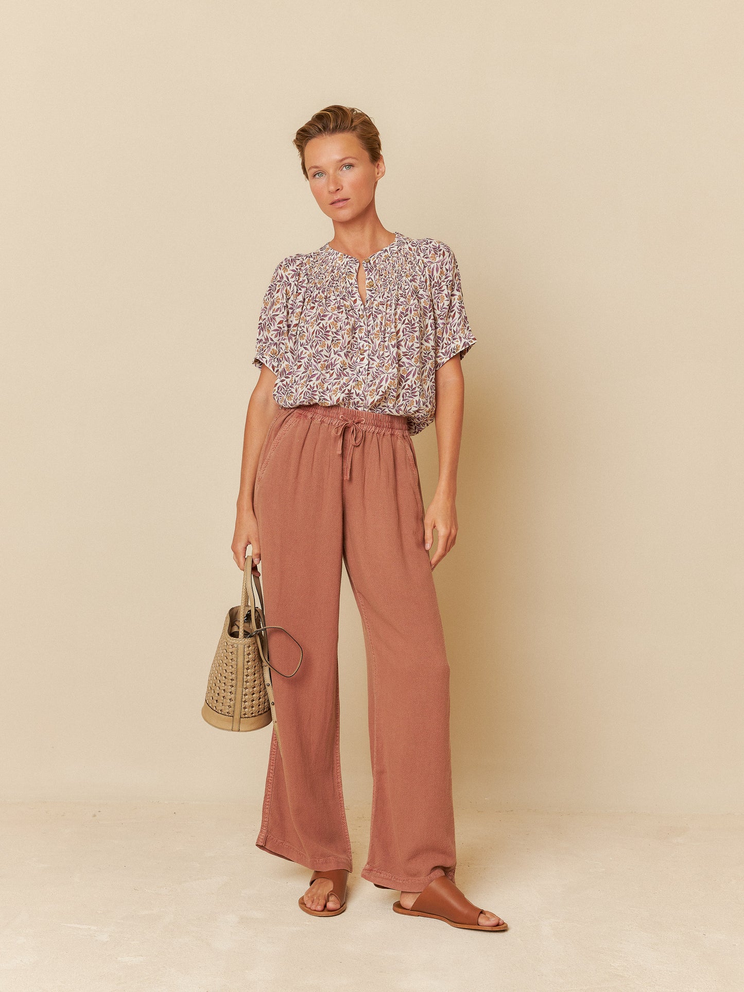 Romantic Style Shirt by Indi & Cold in Violeta